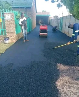 Asphalt tar surfacing road markings slurry seal brick paving call 0735353007 for more information