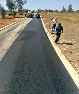 Asphalt tar surfacing road markings slurry seal brick paving call 0735353007 for more information