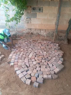 Brick paving painting waterproofing road marmarkings garmazine puston Panels and art call 0735353007