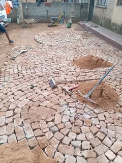 Brick paving painting waterproofing road markings garmazine puston Panels and art call 0735353007