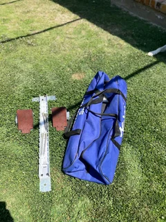 Running Shoes and Starting Blocks