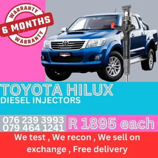TOYOTA HILUX DIESEL INJECTORS