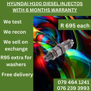 HYUNDAI H100 DIESEL INJECTORS