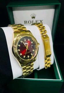 Ladies Rolex watch and bracelet