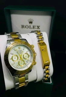 Ladies Rolex watch and bracelet