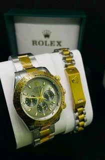 Ladies Rolex watch and bracelet