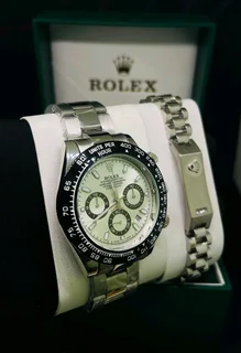 Ladies Rolex watch and bracelet
