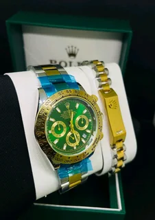 Ladies Rolex watch and bracelet