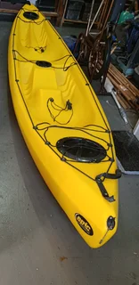 Epic 2 seater yellow HDPE Kayak "Epic Getaway"