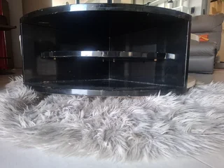 White and Black TV stand and Coffee table!