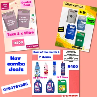 Essentials Household  detergents