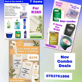 Essentials Household  detergents