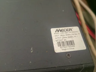 Mercer inverter 24v  with two gel batteries