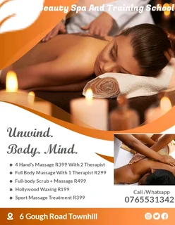 4 hand's Massage Available only in Gough Road Townhill