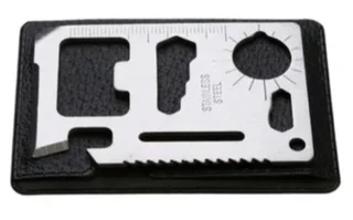 Stainless Steel 11 in 1 Credit Card Pocket Tool - R25 - many units available