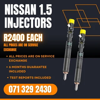 Nissan Np200 1.5 Diesel Injectors For Sale With Warranty