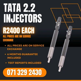 Tata 2.2 Injectors For Sale With Warranty On