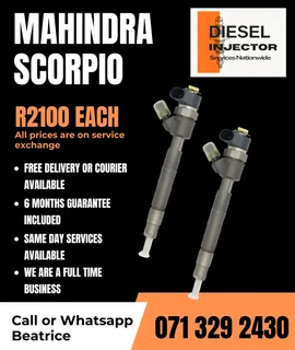 Mahindra Scorpio Diesel Injectors For Sale With Warranty