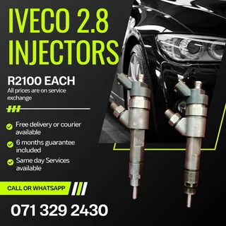 Iveco Daily 2.8 Diesel Injectors For Sale With Warranty