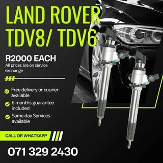 Land Rover Tdv6 And Tdv8 Injectors For Sale With Warranty