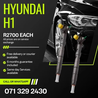 Hyundai H1 Injectors For Sale With Warranty
