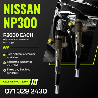 Nissan Np300 Injectors For Sale With Warranty