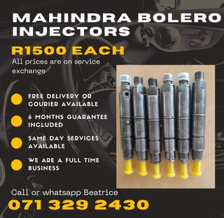 Mahindra Bolero Diesel Injectors For Sale With Warranty