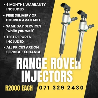 Range Rover Tdv4 Injectors For Sale With Warranty