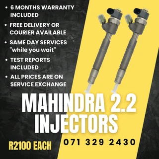 Mahindra 2.2 Diesel Injectors For Sale With Warranty