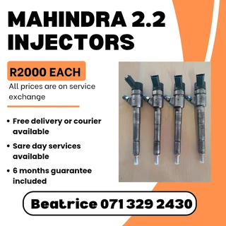 Mahindra 2.2 Diesel Injectors For Sale With Warranty