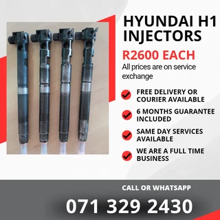 Hyundai H1 Injectors For Sale With Warranty
