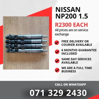 Nissan Np200 1.5 Diesel Injectors For Sale With Warranty