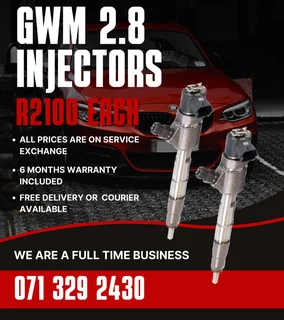 Gwm 2.8 Injectors For Sale With Warranty