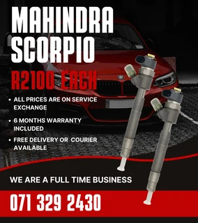 Mahindra Scorpio Diesel Injectors For Sale With Warranty On