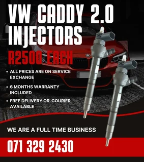 Vw Caddy 2.0 Injectors For Sale With Warranty