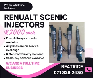 Renualt Scenic 1.9 Diesel Injectors For Sale With Warranty