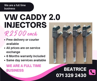 Vw Caddy 2.0 Injectors For Sale With Warranty