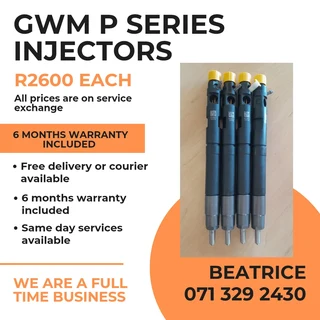 Gwm P Series 2.0 Injectors For Sale With Warranty