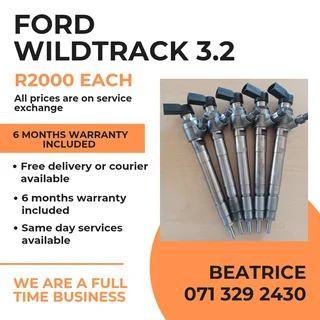 Ford Wildtrack 3.2 Diesel Injectors For Sale With Warranty