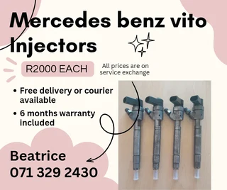 Mercedes Benz Vito Diesel Injectors For Sale With Warranty