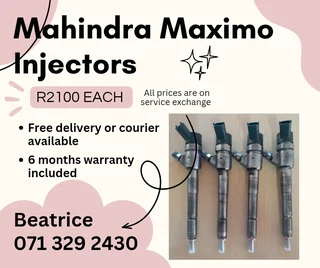 Mahindra Maximo Injectors For Sale With Warranty