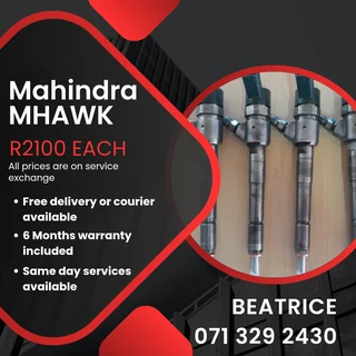 Mahindra Mhawk Diesel Injectors For Sale With Warranty
