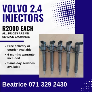 Volvo 2.4 Diesel Injectors For Sale With Warranty