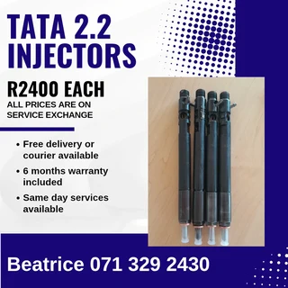 Tata 2.2 Injectors For Sale With Warranty
