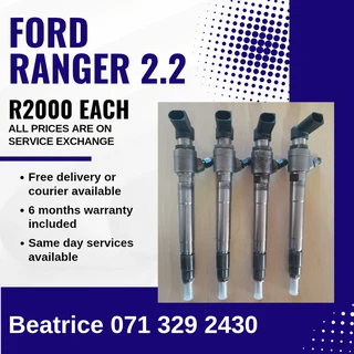 Ford Ranger 2.2 Diesel Injectors For Sale With Warranty
