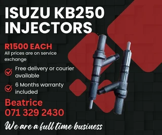 Isuzu Kb250 Injectors For Sale With Warranty