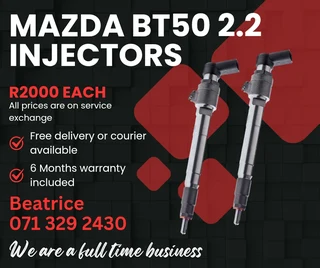 Mazda Bt50 2.2 Diesel Injectors For Sale With Warranty