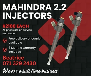 Mahindra 2.2 Diesel Injectors For Sale With Warranty