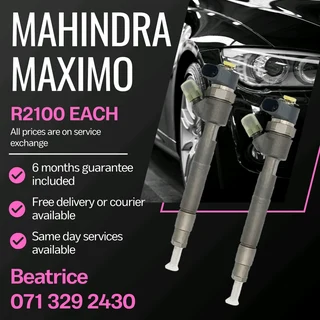 Mahindra Maximo Injectors For Sale With Warranty