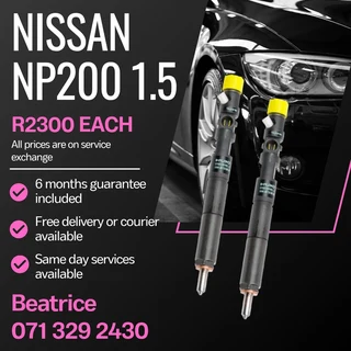 Nissan Np200 1.5 Diesel Injectors For Sale With Warranty